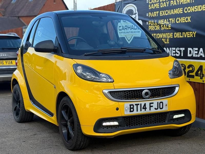 Used Smart ForTwo Coupé 2014 Yellow Coupe
