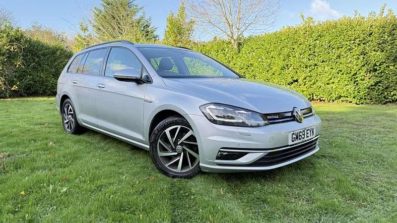 Silver Used 2020 VW Golf VII Edition Estate | £9,450 (Fair price) - Image 1/4