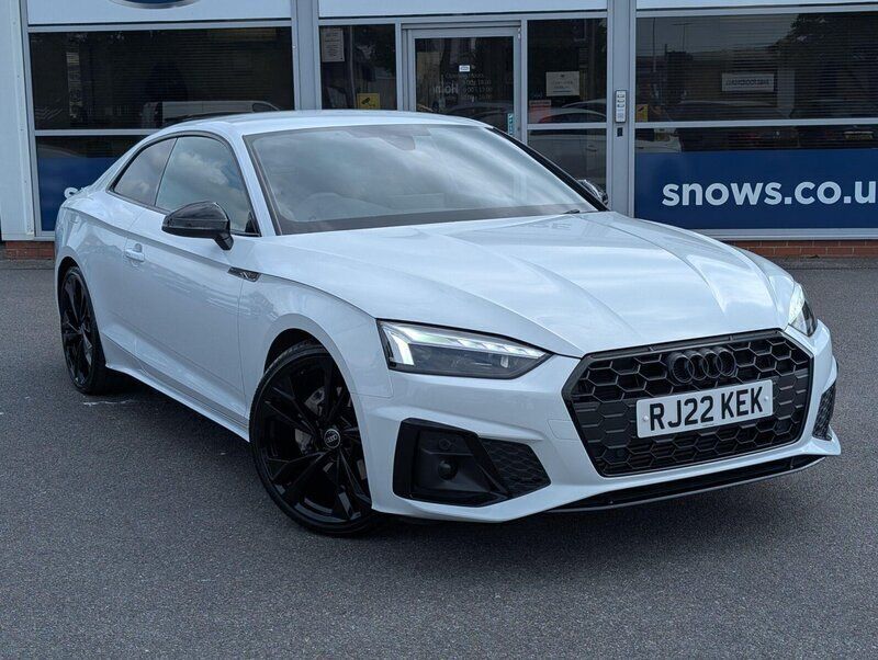 White Used 2022 Audi A5 Black Edition Coupe | £24,737 (Fair price) - Image 1/4