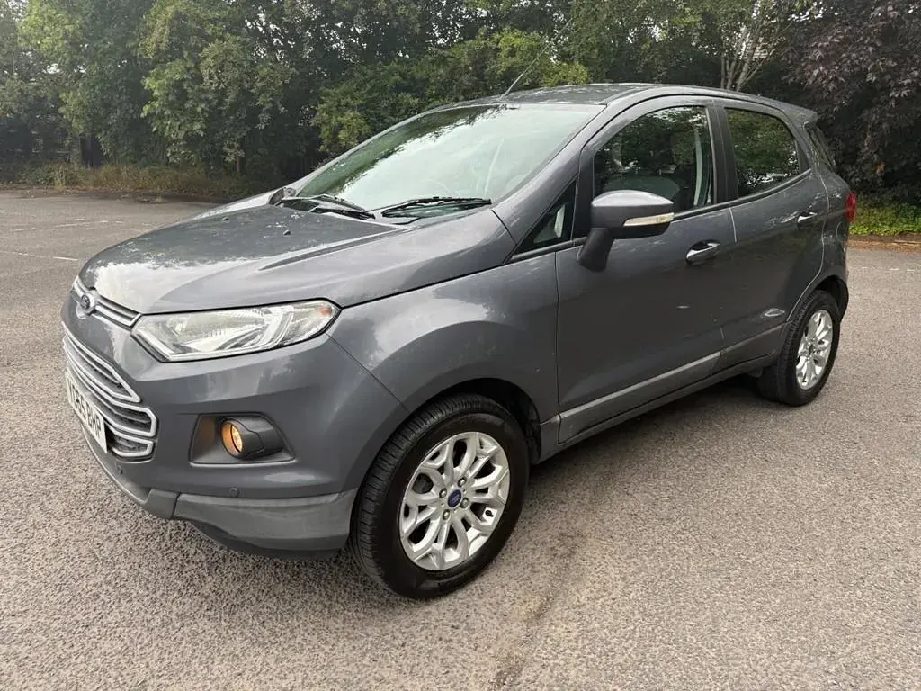 Used Ford Ecosport Zetec 125 HP (91 kW) 2015 Grey SUV