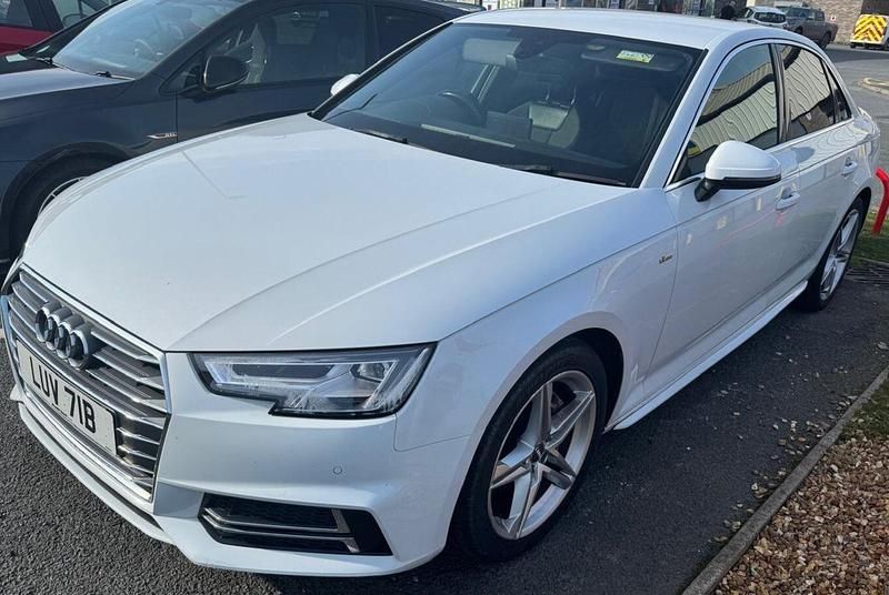 Used Audi A4 S-Line 190 HP (139 kW) 2016 White Sedan