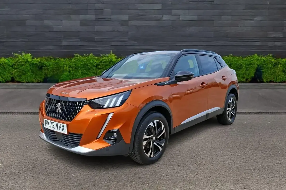 Used Peugeot 2008 GTi 129 HP (94 kW) 2022 Orange SUV