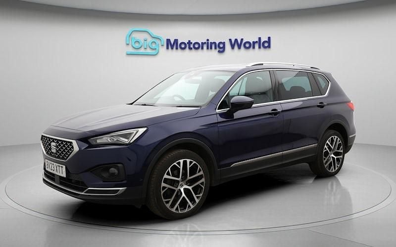Used Seat Tarraco XCELLENCE Lux 150 HP (110 kW) 2022 Blue SUV