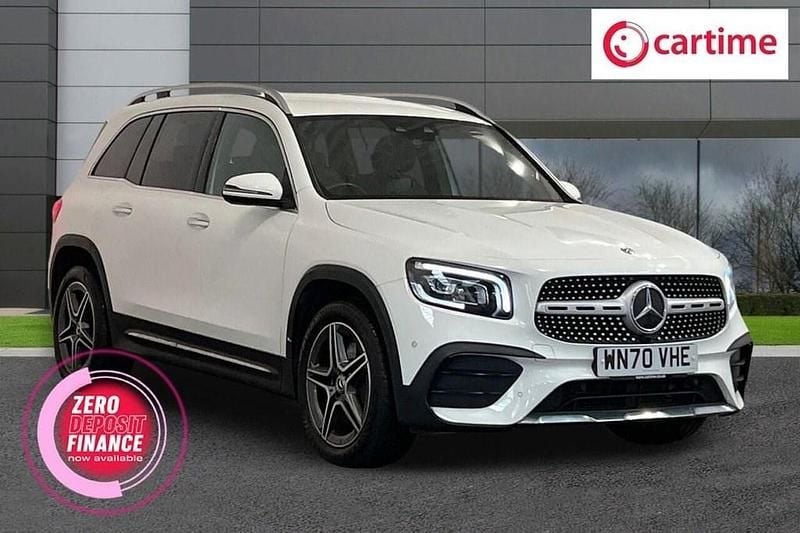 Used Mercedes GLB220 AMG line 190 HP (139 kW) 2020 White SUV