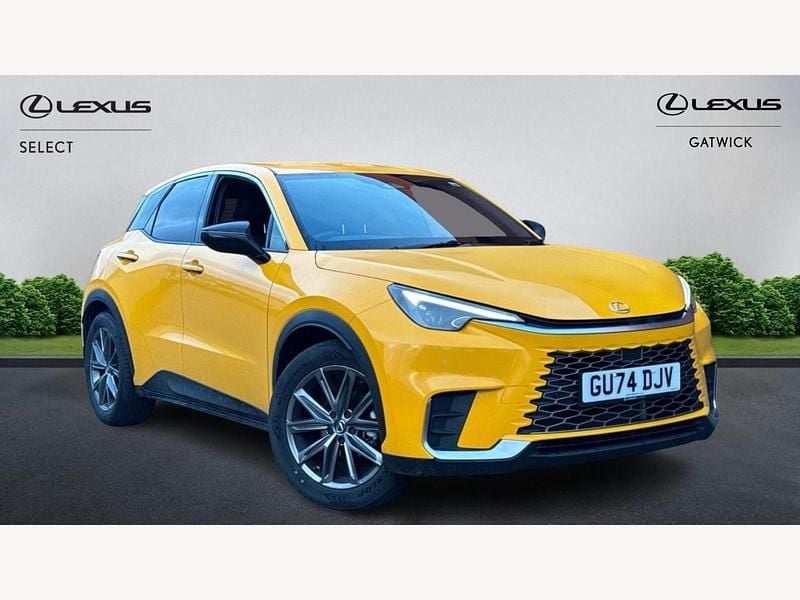 Yellow Used 2024 Lexus LBX SUV | £31,245 (Fair price) - Image 1/3