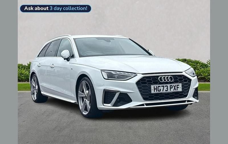 Begagnad Audi A4 S-Line 204 HK (150 kW) 2024 Vit Kombi