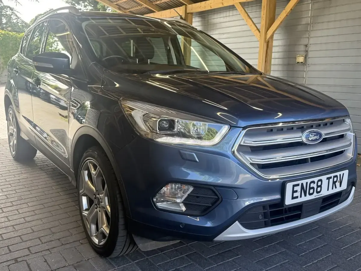 Used Ford Kuga Titanium X 176 HP (129 kW) 2018 Blue SUV