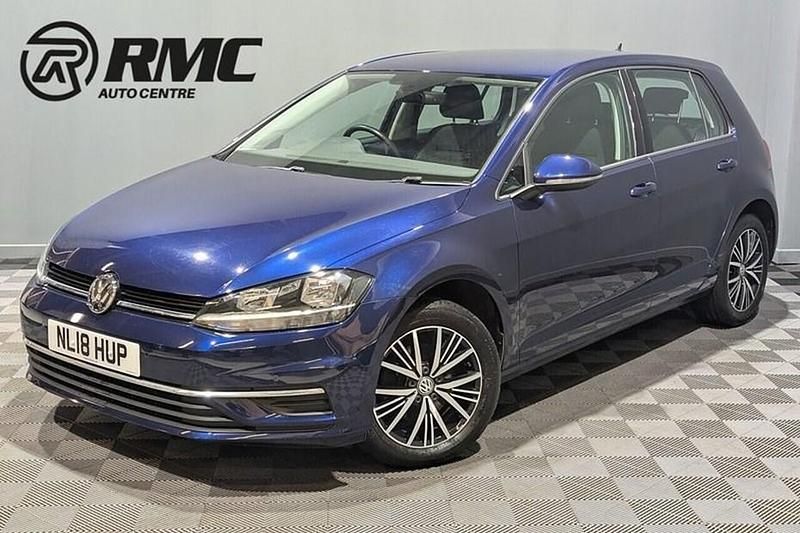 Blue Used 2018 VW Golf VII SE Hatchback | £11,699 (Fair price) - Image 1/1