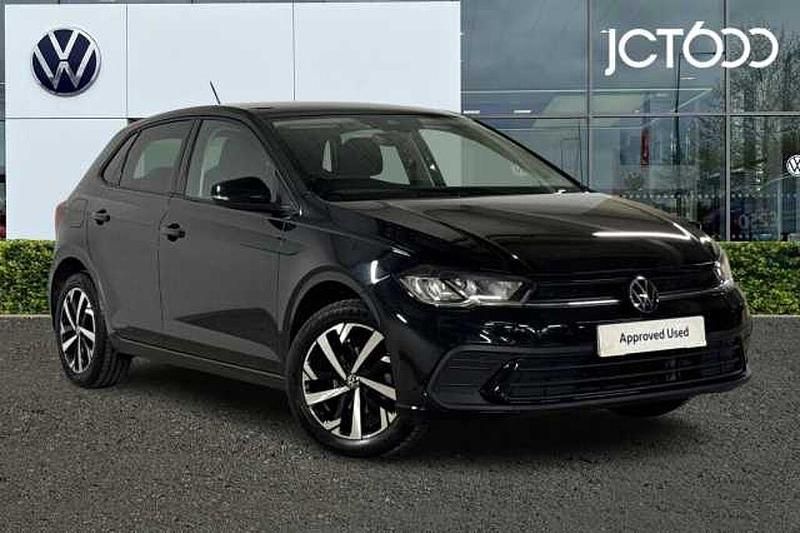 Used VW Polo Match 95 HP (69 kW) 2025 Black Hatchback
