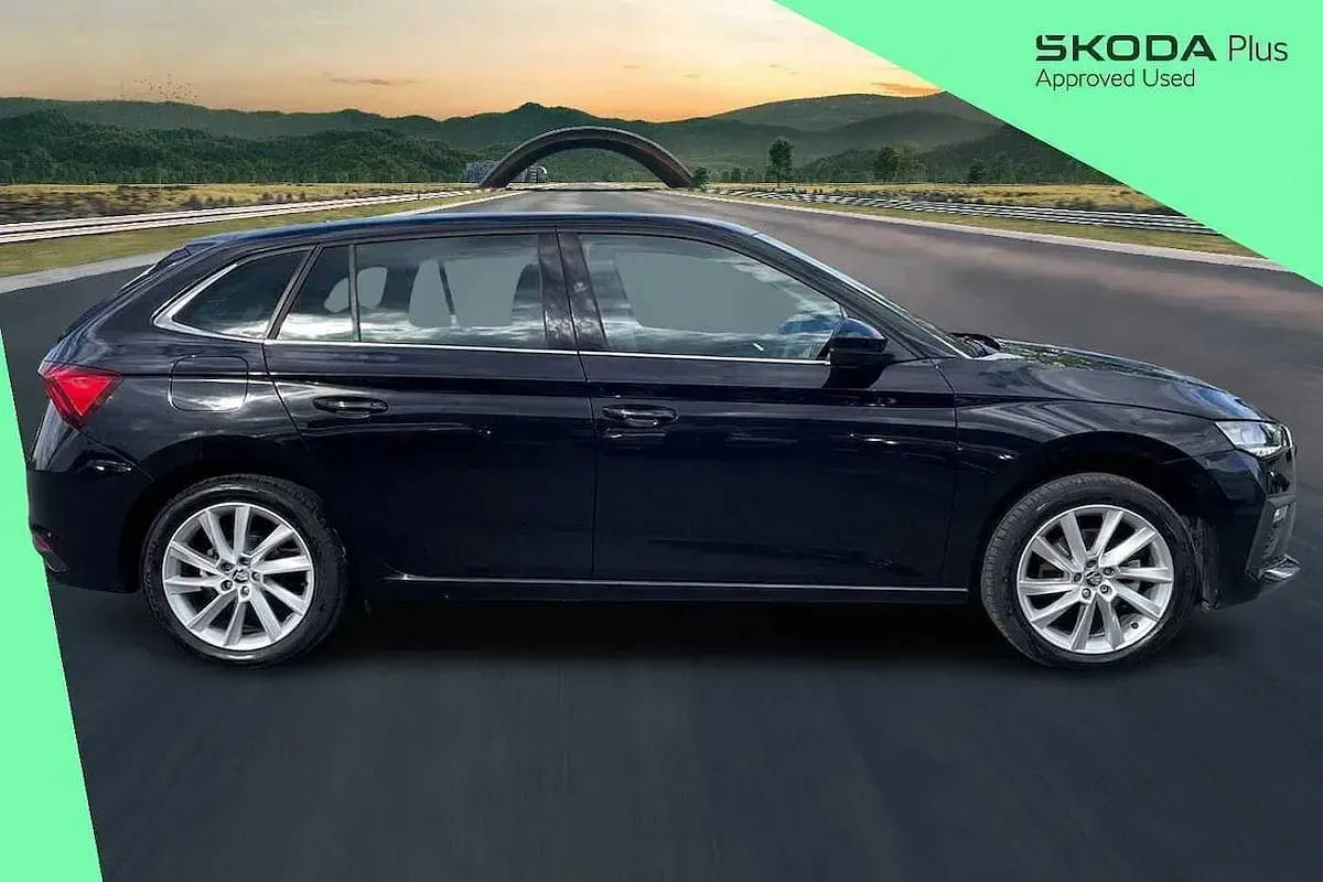 Used Skoda Scala SE L 115 HP (84 kW) 2024 Black magic pearl effect Hatchback