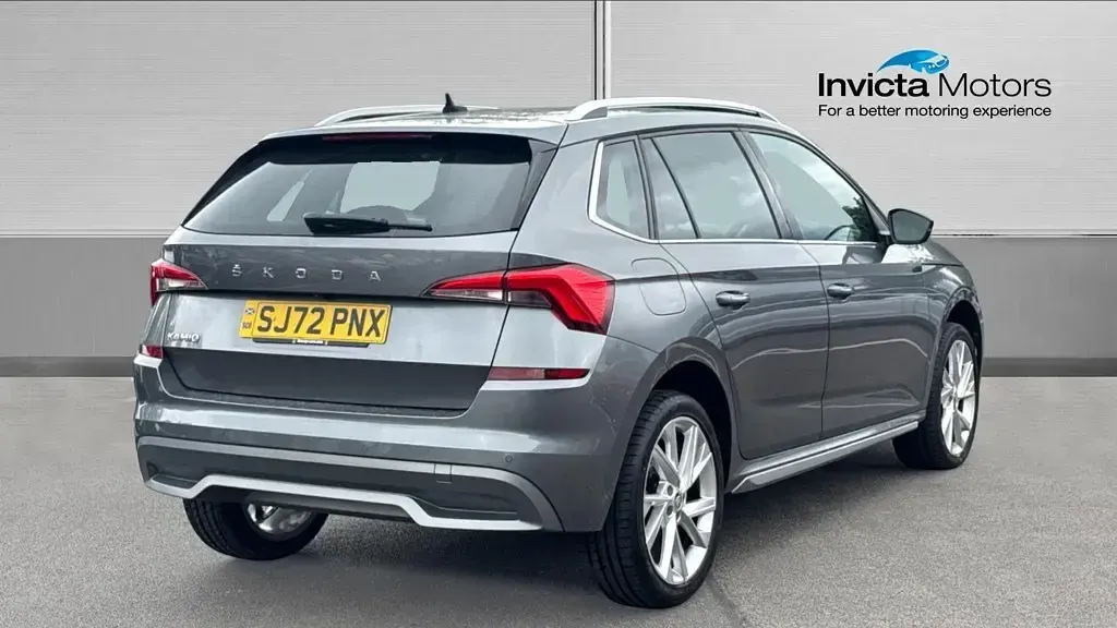 Used Skoda Kamiq SE L Executive 110 HP (80 kW) 2023 Graphite grey metallic SUV