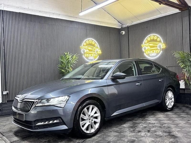 Used Skoda Superb SE 150 HP (110 kW) 2020 Grey Hatchback