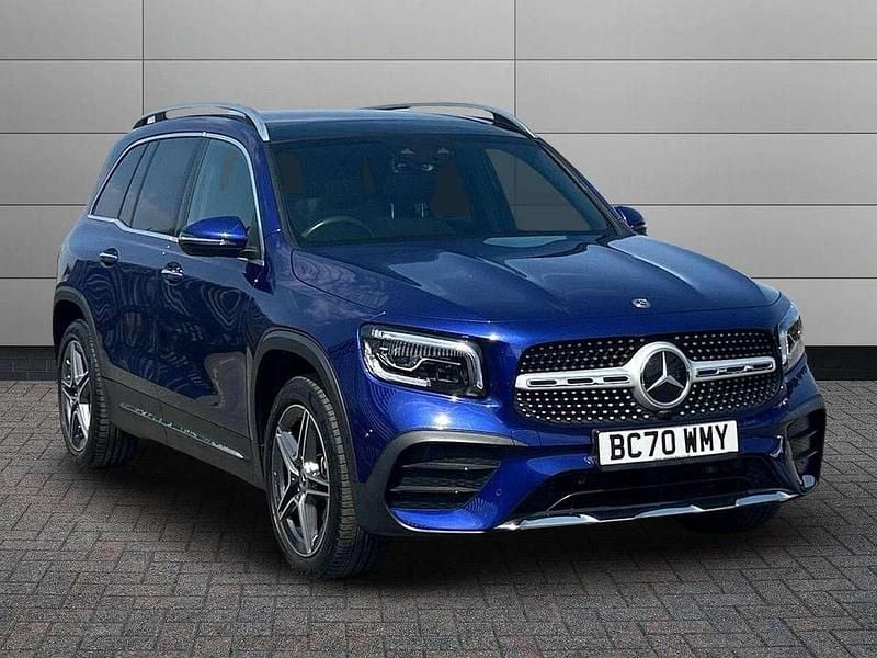 Blue Used 2020 Mercedes GLB220 AMG line SUV | £31,895 (Fair price) - Image 1/4