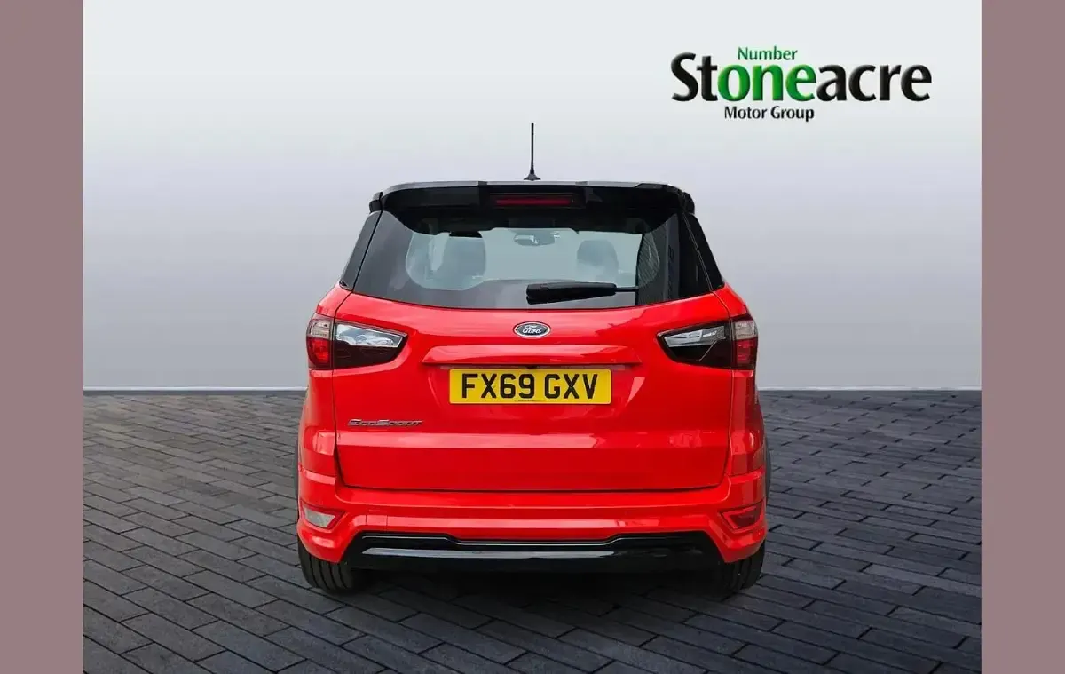 Used Ford Ecosport ST-Line 125 HP (91 kW) 2020 Red SUV