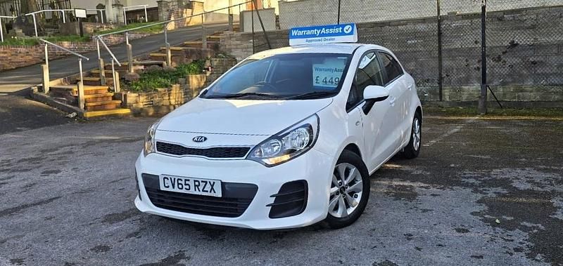 Used Kia Rio 2015 White Hatchback