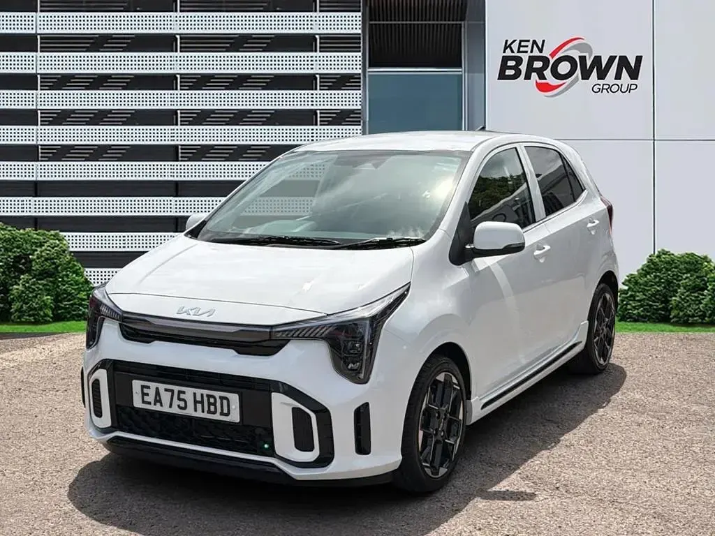 Used Kia Picanto GT-Line 2025 White Hatchback