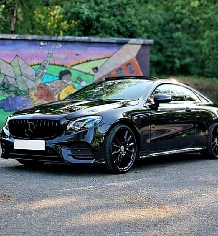 Used Mercedes E300 AMG Line Premium Plus 245 HP (180 kW) 2017 Black Coupe