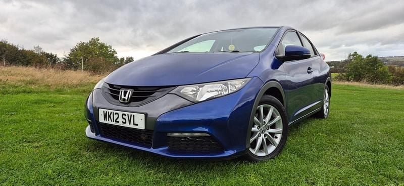 Blue Used 2012 Honda Civic SE Hatchback | £2,995 (Fair price) - Image 1/4