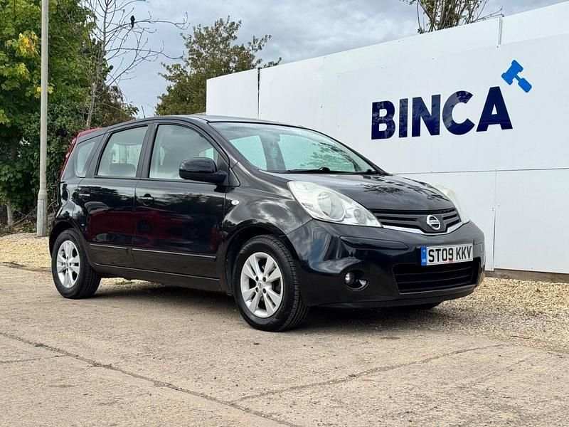 Used Nissan Note Acenta 88 HP (64 kW) 2009 Black MPV