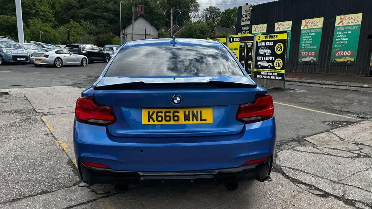 Usado BMW 218 M Sport 2018 Azul Coupe