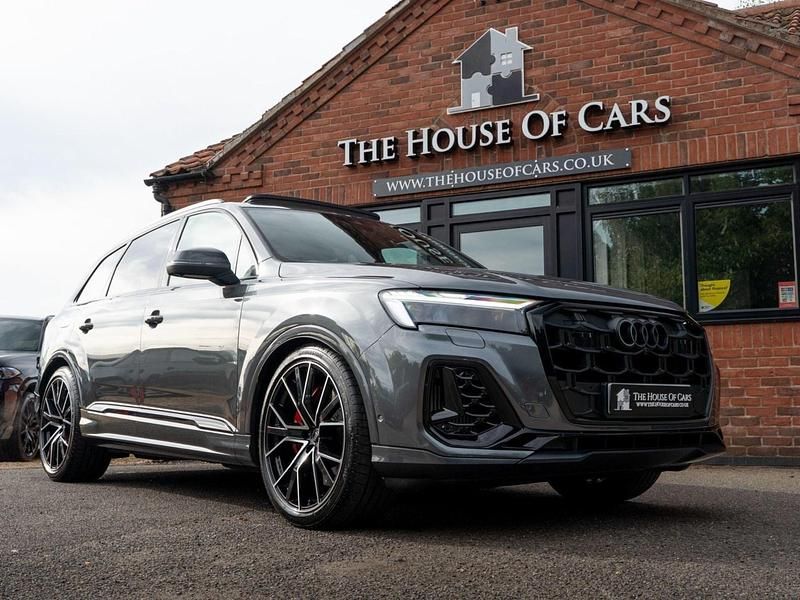 Grey Used 2025 Audi SQ7 Black Edition SUV | £77,495 - Image 1/4