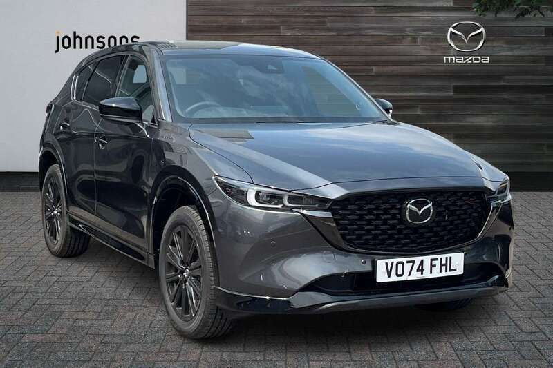 Grey New 2025 Mazda CX-5 Homura-Line SUV | £28,490 (Super price) - Image 1/4