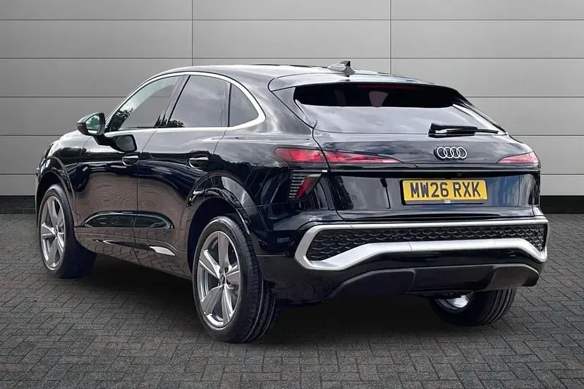 New Audi Q3 Sportback S-Line 148 HP (108 kW) 2026 Mythos black SUV