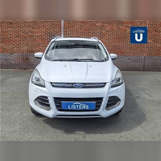 Special solid frozen white Used 2015 Ford Kuga Titanium X SUV | £8,990 (Good price) - Image 1/4