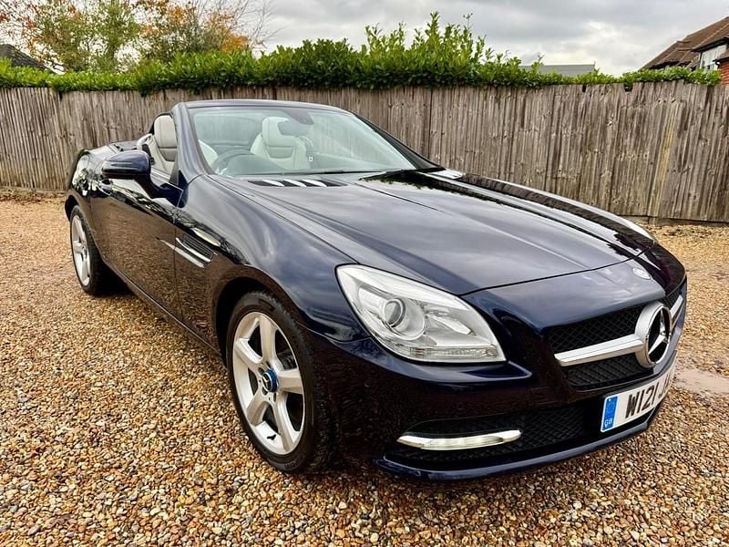 Blue Used 2013 Mercedes SLK250 Cabriolet | £8,990 (Fair price) - Image 1/4