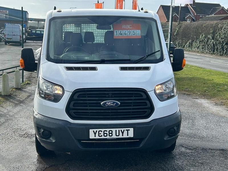 Used Ford Transit 170 HP (125 kW) 2018 White Cabriolet