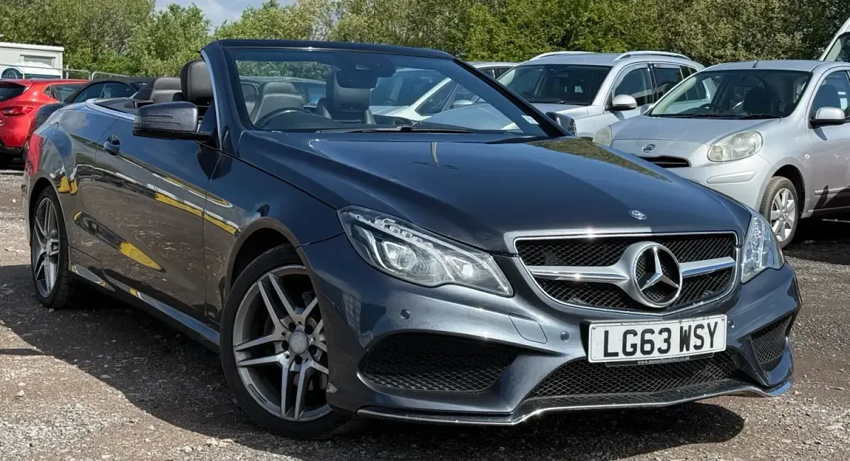 Begagnad Mercedes E250 AMG 2013 Grå Cab