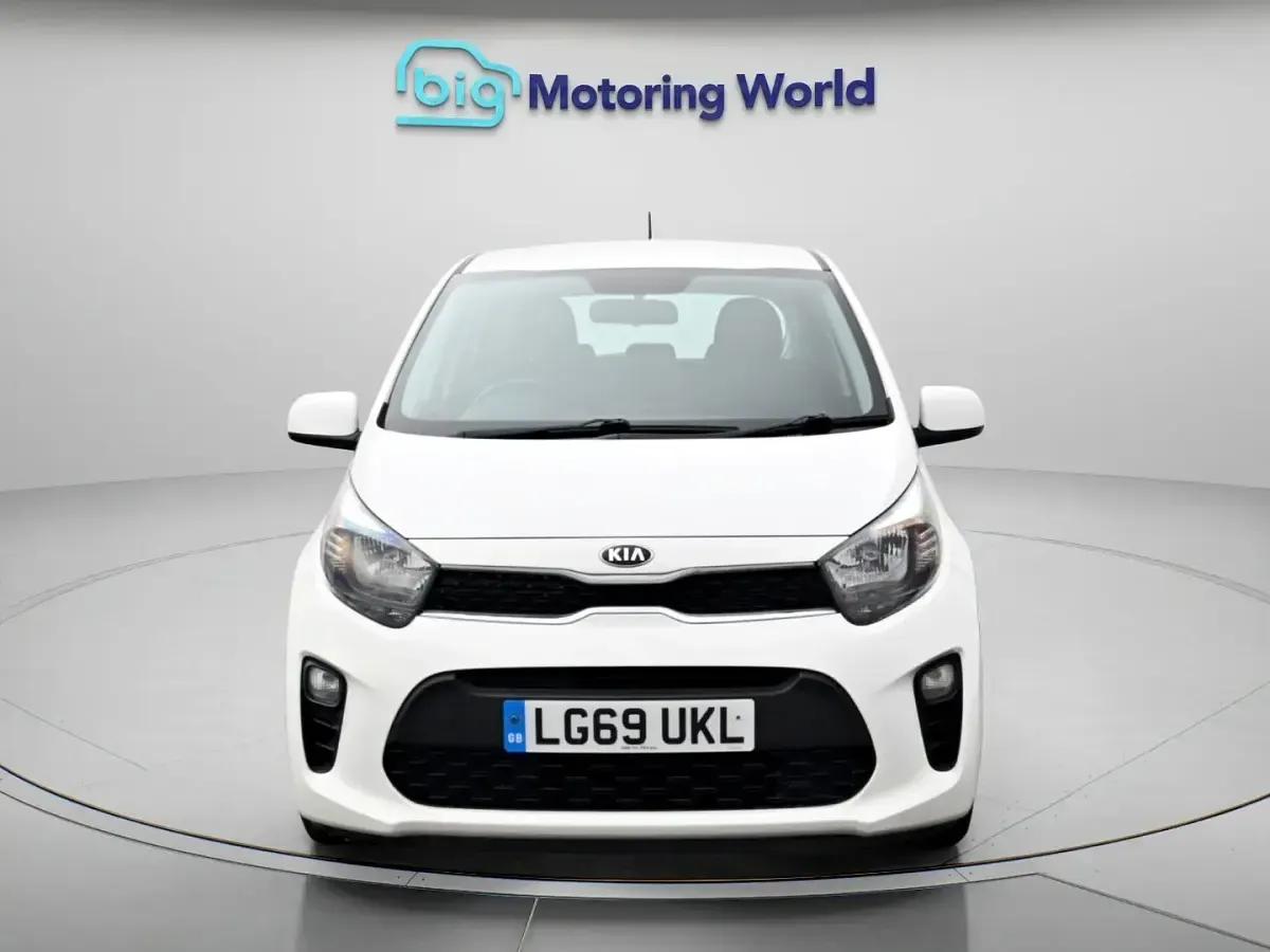 Used Kia Picanto 84 HP (61 kW) 2019 White Hatchback