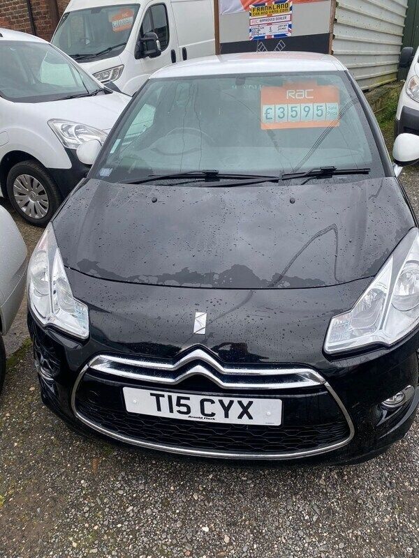 Black Used 2013 Citroën DS3 Hatchback | £3,595 (Fair price) - Image 1/4