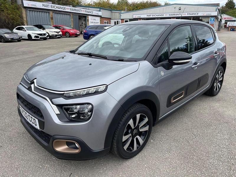 Usado Citroën C3 PureTech 2022 Cinzento Citadino