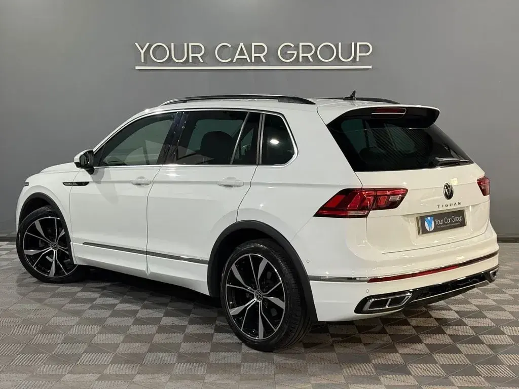 Used VW Tiguan R-line 150 HP (110 kW) 2021 White SUV