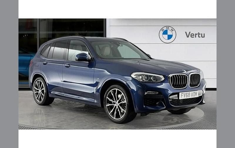 Used BMW X3 M Sport 190 HP (139 kW) 2018 Blue SUV