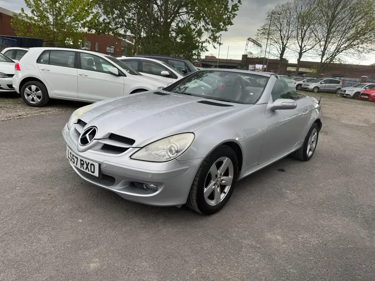 Used Mercedes SLK200 2007 Silver Cabriolet