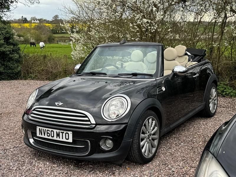 Used Mini Cooper D Cabriolet 2010 Black Cabriolet