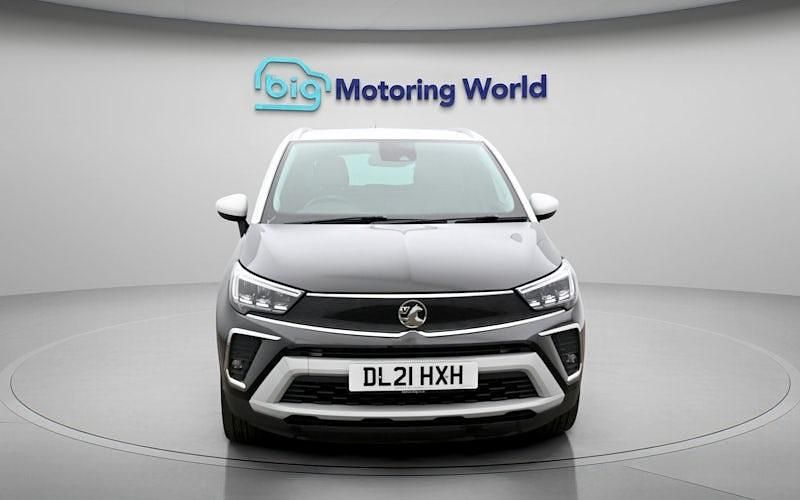 Used Vauxhall Crossland SRi 110 HP (80 kW) 2021 Black SUV