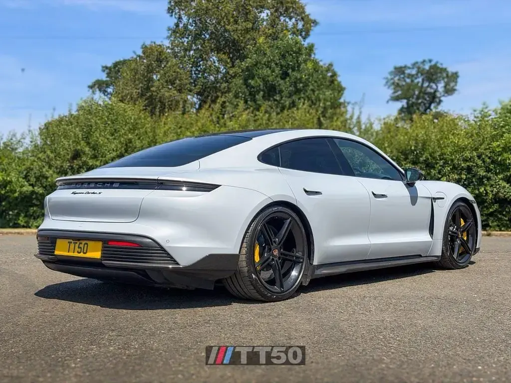 Used Porsche Taycan Performance Package 559 kW (761 HP) 2021 Grey Sedan