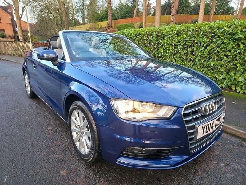 Used Audi Cabriolet 2014 Blue Cabriolet