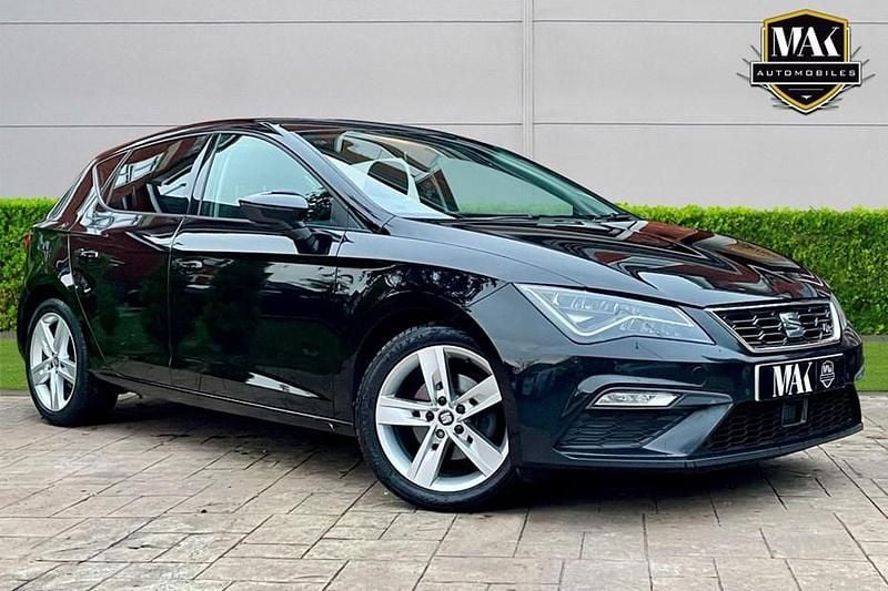 Black Used 2019 Seat Leon FR Hatchback | £4,390 (Good price) - Image 1/1