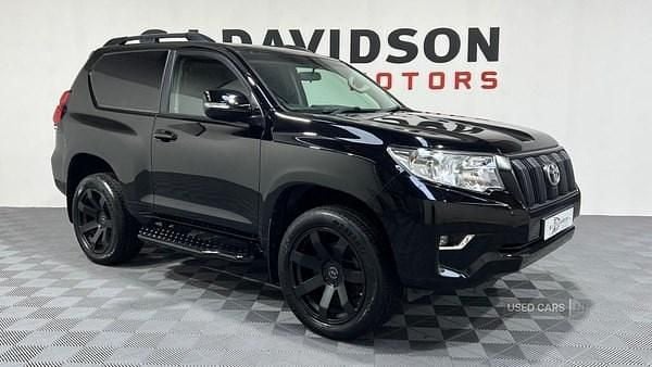 Black Used 2020 Toyota Land Cruiser Hatchback | £28,995 (A bit pricey) - Image 1/4