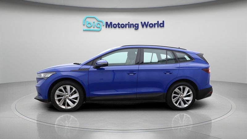 Used Skoda Enyaq iV ecoSuite 131 kW (179 HP) 2022 Blue SUV