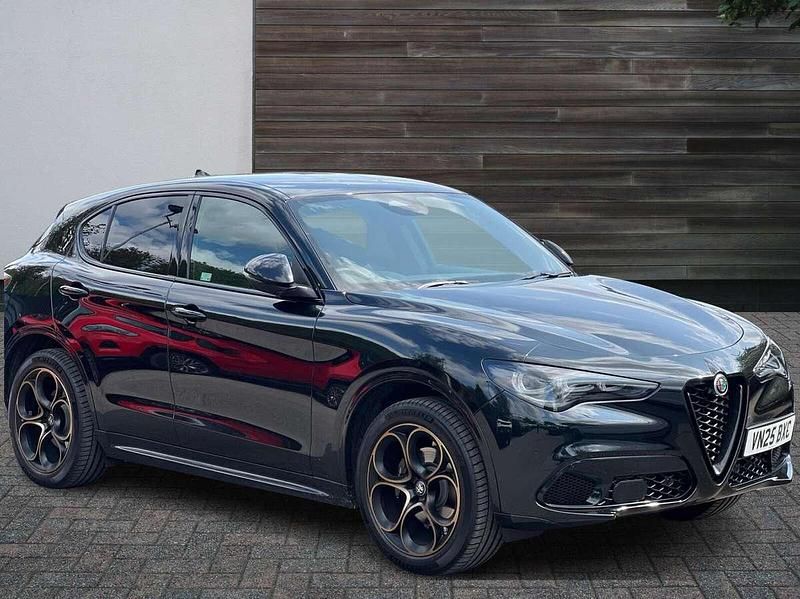 Black Used 2025 Alfa Romeo Stelvio SUV | £46,490 - Image 1/4