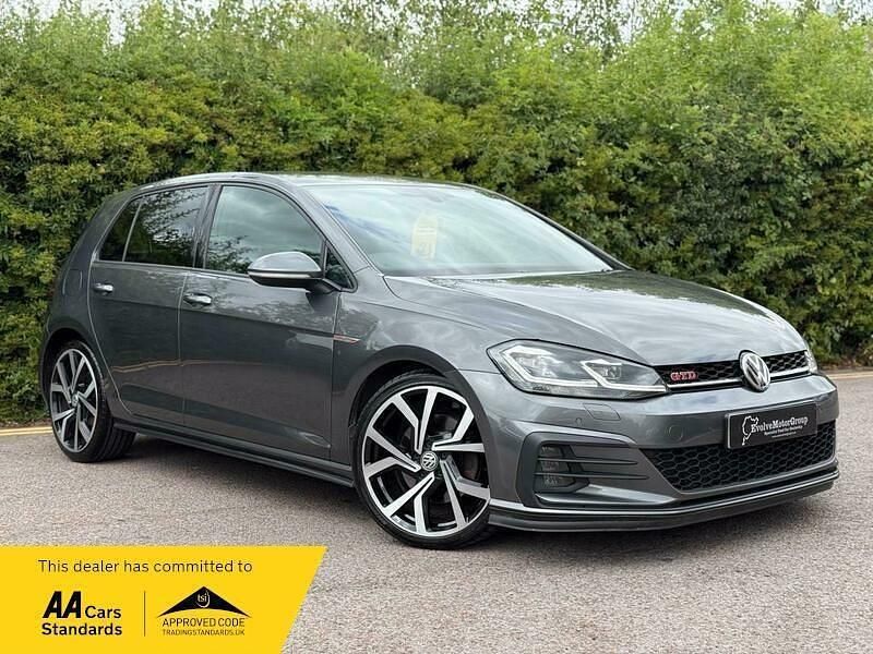 Grey Used 2017 VW Golf VII GTD Hatchback | £12,995 (Fair price) - Image 1/4