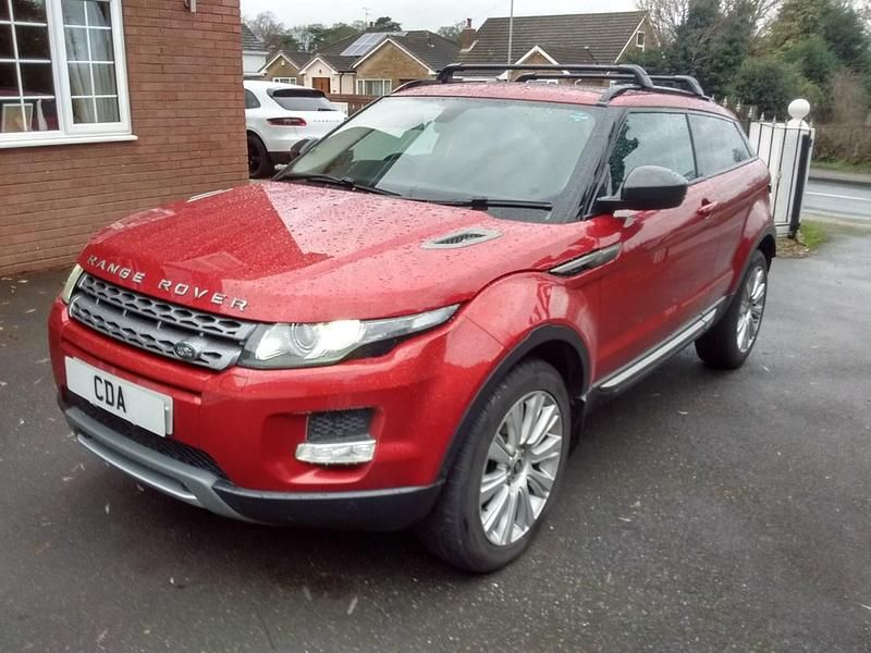 Used Land Rover Range Rover evoque Pure 2014 Red Coupe