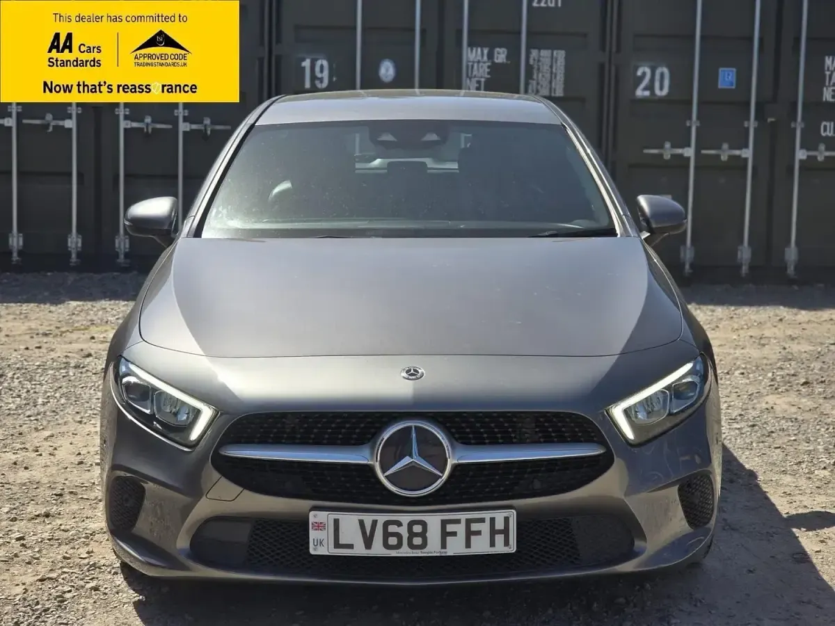 Begagnad Mercedes A180 Premium 116 HK (85 kW) 2018 Grå Halvkombi