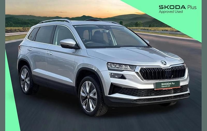 Used Skoda Karoq SE L 150 HP (110 kW) 2024 Brilliant silver metallic SUV