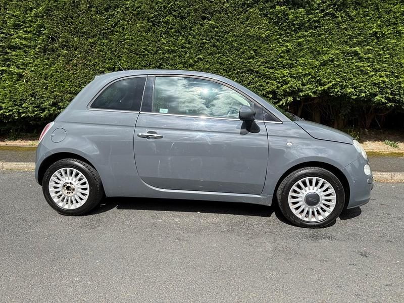 Usado Fiat 500 Lounge 69 HP (50 kW) 2011 Cinzento Citadino
